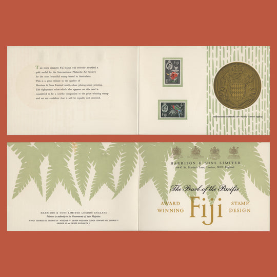 Fiji 1959-61 Definitives presentation folder