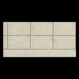 Bahamas 1970 (MNH) 11c Hospital plate 1–2–3 block, whiter paper