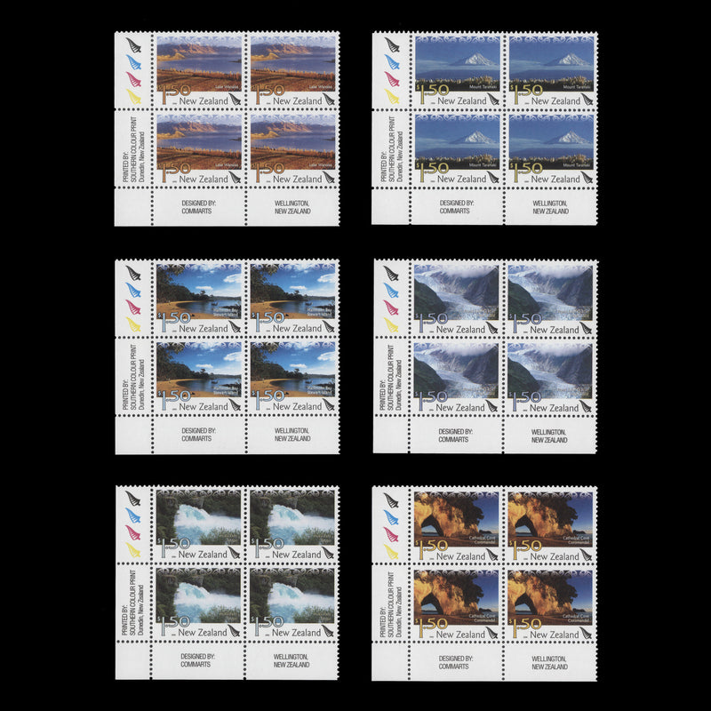 New Zealand 2006 (MNH) Tourism traffic light/imprint blocks