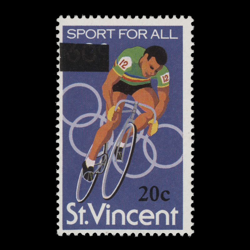 Saint Vincent 2002 (MNH) 20c/60c Cycling