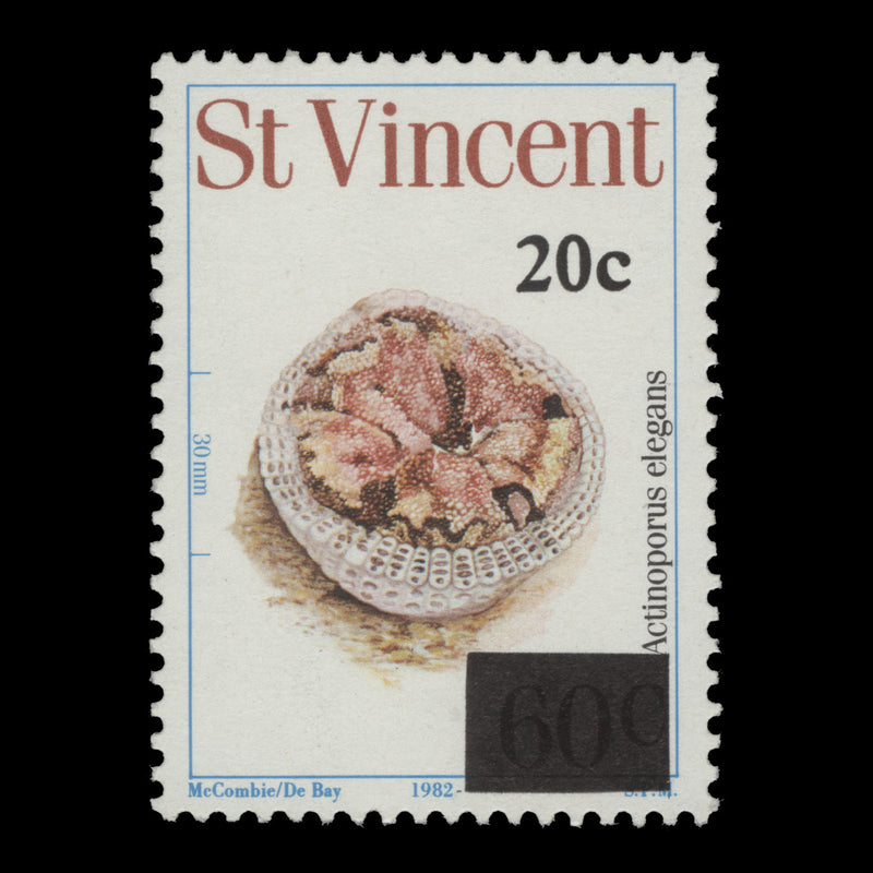 Saint Vincent 2002 (MNH) 20c/60c Actinoporus Elegans