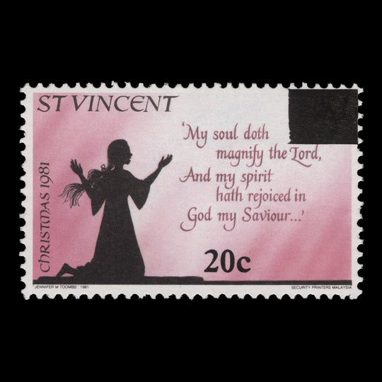 Saint Vincent 2002 (MNH) 20c/$1 Christmas