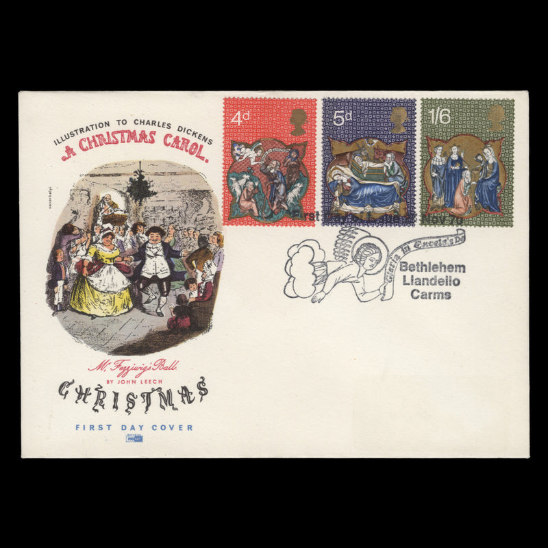 Great Britain 1970 Christmas first day cover, Bethlehem