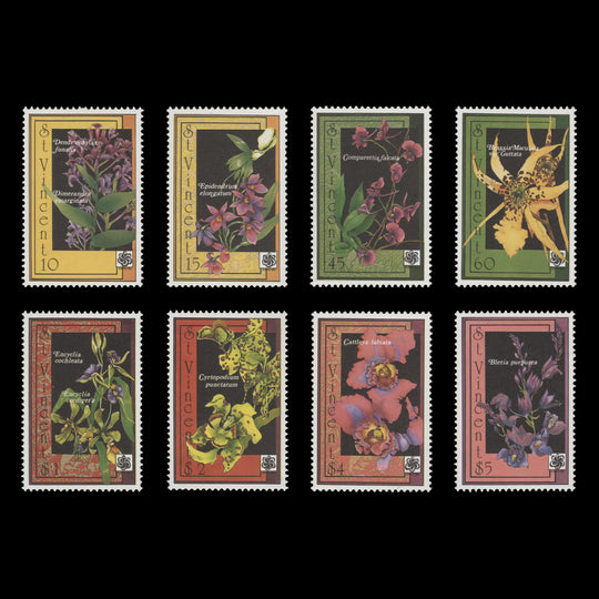 Saint Vincent 1990 (MNH) Orchids