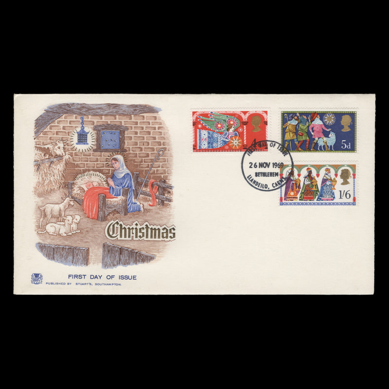 Great Britain 1969 Christmas first day cover, BETHLEHEM
