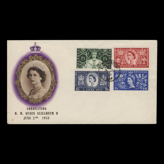Great Britain 1953 Coronation first day cover, LONDON