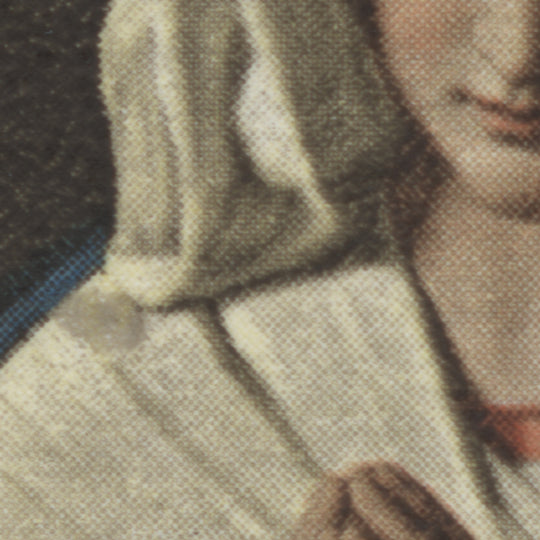 New Zealand 1962 (Variety) 2½d Christmas block with shoulder flaw