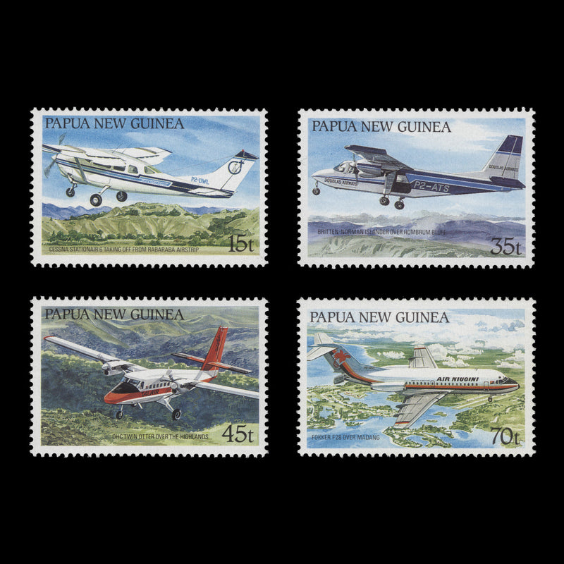 Papua New Guinea 1987 (MNH) Aircraft