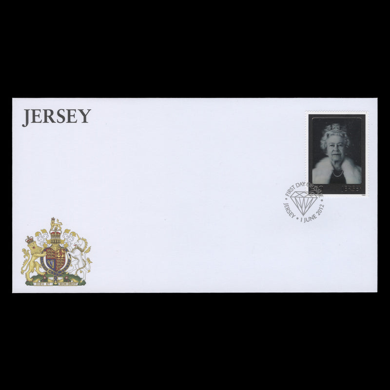 Jersey 2012 £10 Diamond Jubilee first day cover