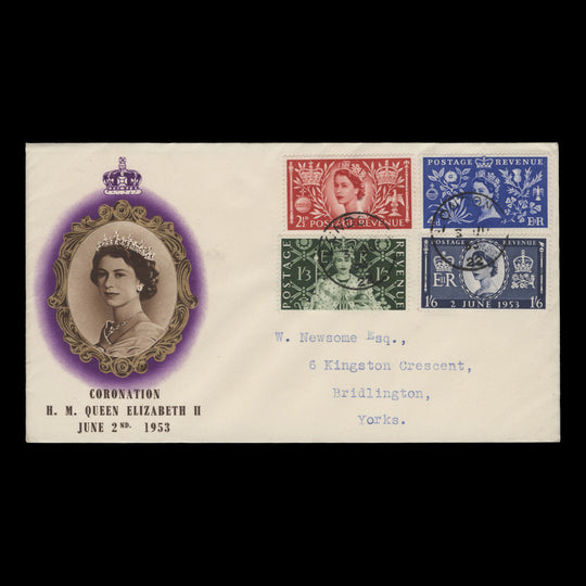 Great Britain 1953 Coronation first day cover, LONDON