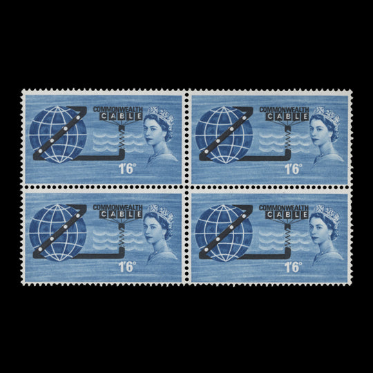 Great Britain 1963 (MNH) 1s6d COMPAC ordinary block