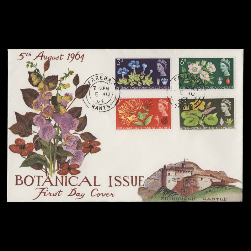 Great Britain 1964 (FDC) Botanical Congress ordinary, FAREHAM