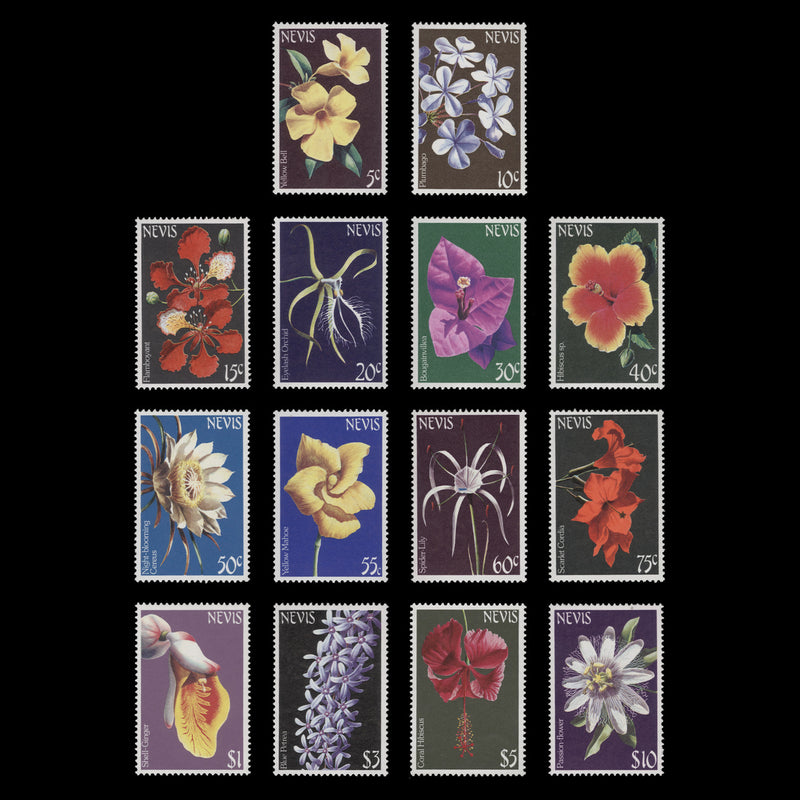 Nevis 1984 (MNH) Flowers definitives