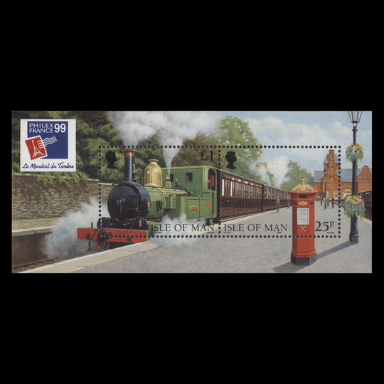 Isle of Man 1999 (MNH) Stamp Exhibition, Paris miniature sheet
