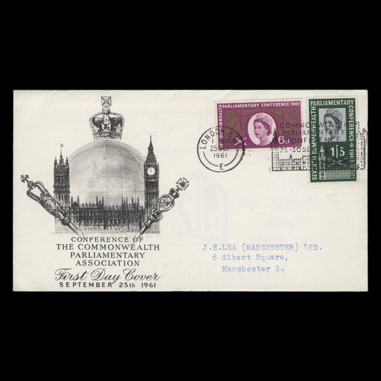 Great Britain 1961 Parliamentary Conference first day cover, LONDON SW1