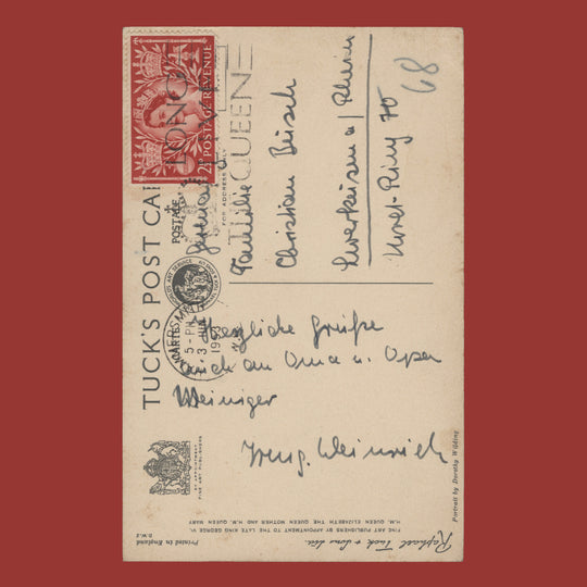 Great Britain 1953 (FDC) 2½d Coronation, HAMMERSMITH