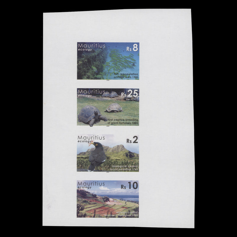 Mauritius 2006 Ecology imperf composite proof