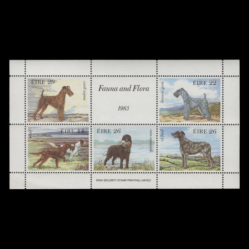 Ireland 1983 (MNH) Irish Dogs miniature sheet