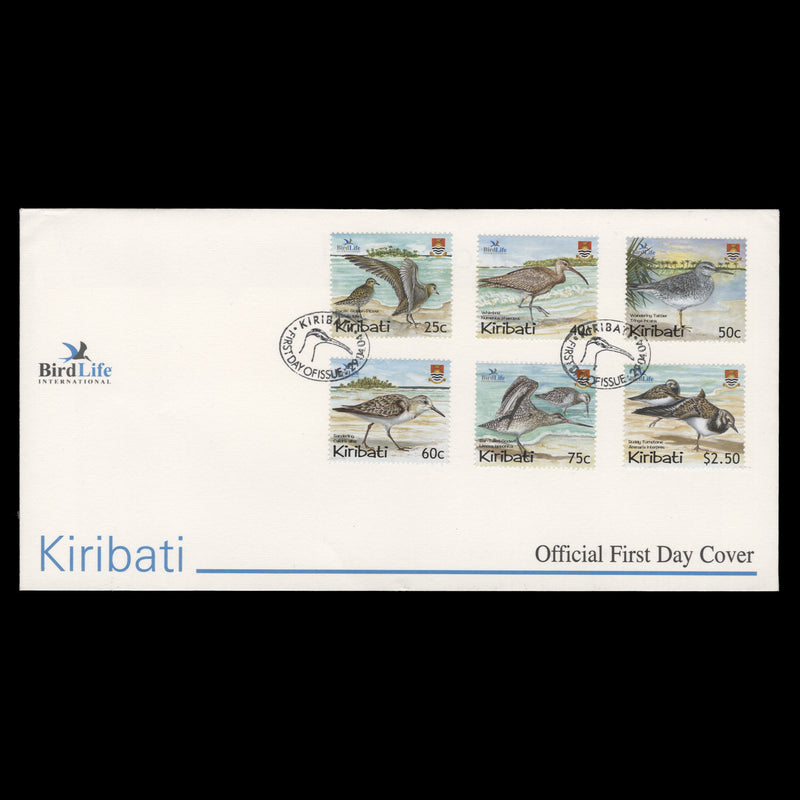 Kiribati 2004 Shore Birds first day cover