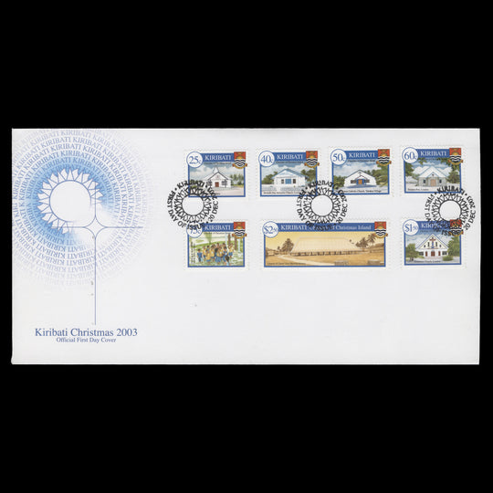 Kiribati 2003 Christmas first day cover