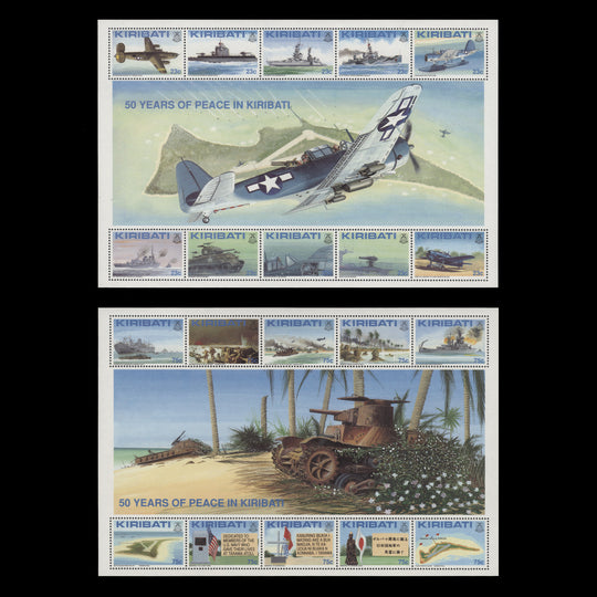 Kiribati 1993 (MNH) Battle of Tarawa Anniversary sheetlets
