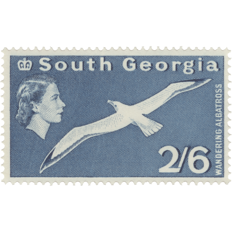 South Georgia 1963 (MNH) 2s 6d Wandering Albatross