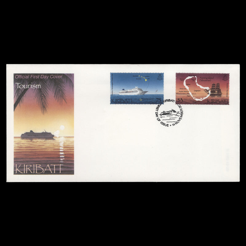 Kiribati 2001 Tourism first day cover