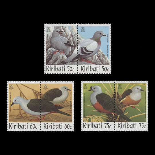 Kiribati 1997 (MNH) Birds pairs