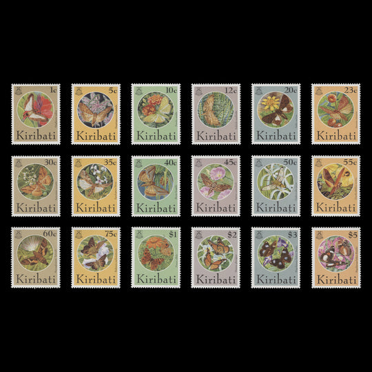 Kiribati 1994 (MNH) Butterflies & Moths definitives