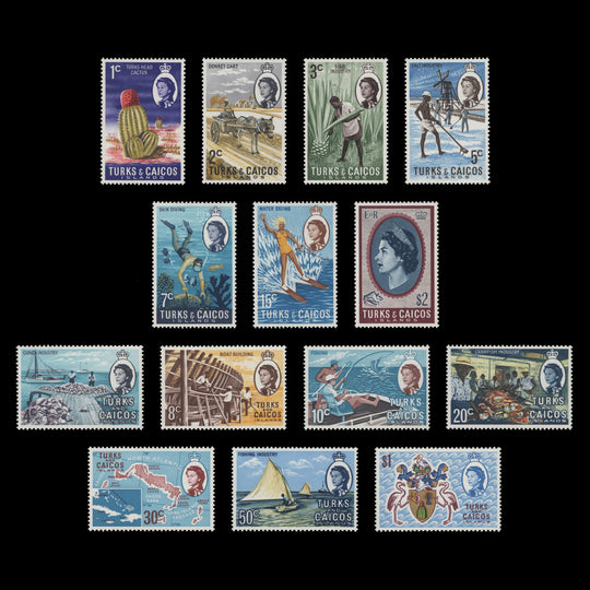 Turks & Caicos Islands 1971 (MLH) Decimal definitives