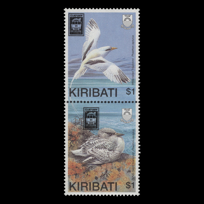 Kiribati 1989 (MNH) Stamp Exhibition, Melbourne pair