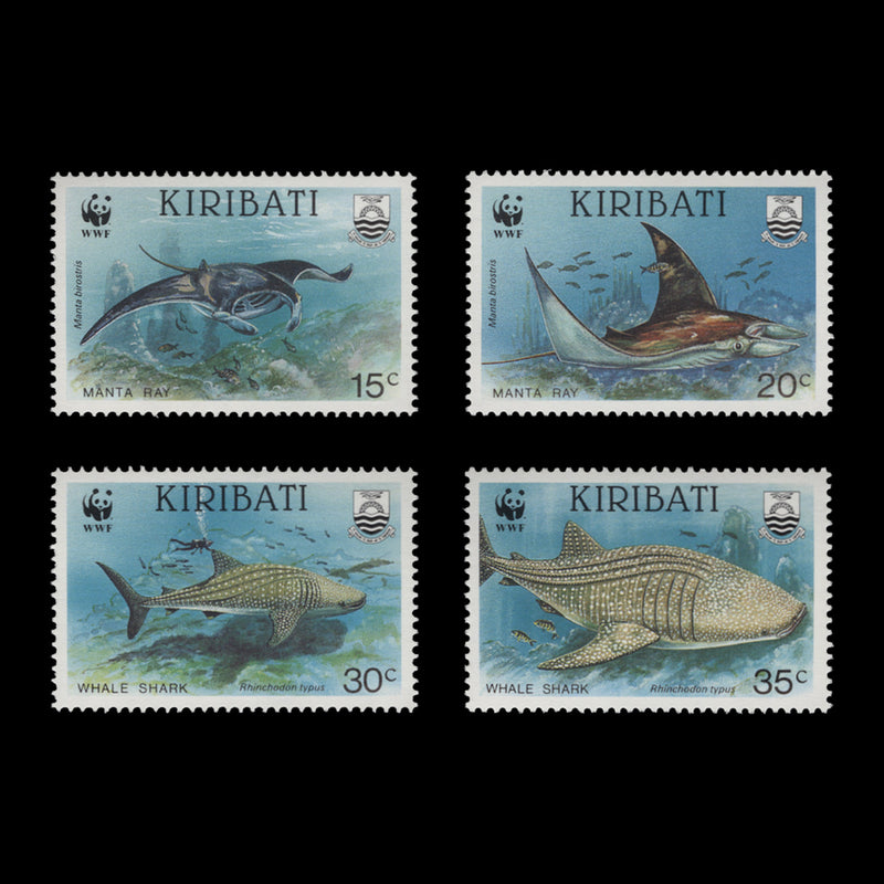 Kiribati 1991 (MNH) Endangered Species set