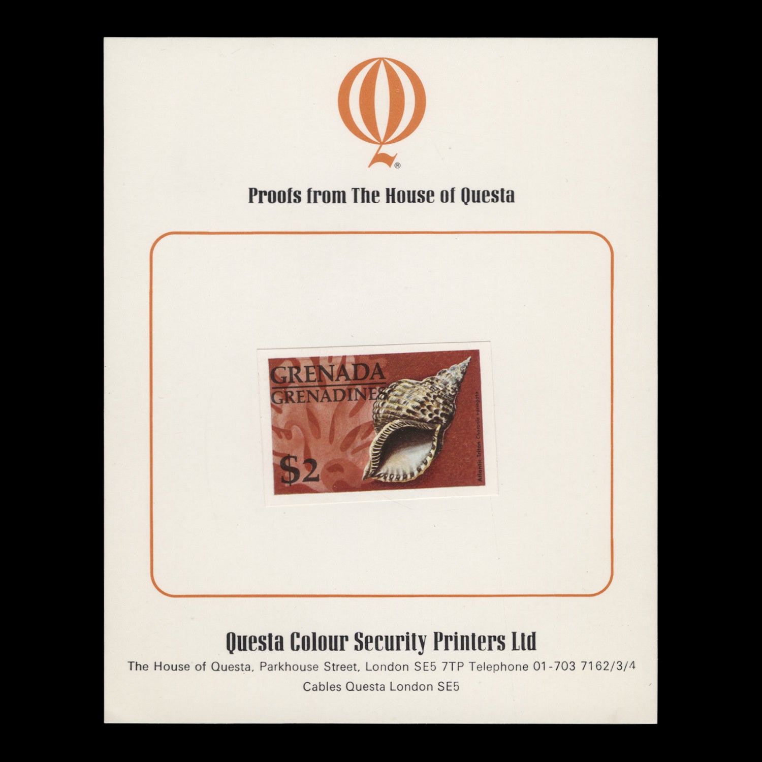 Grenadines of Grenada 1976 Shells – ZEBOOSE.COM
