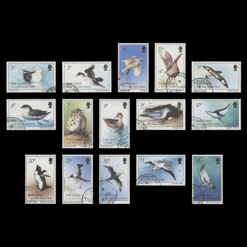 South Georgia 1987 (Used) Birds Definitives