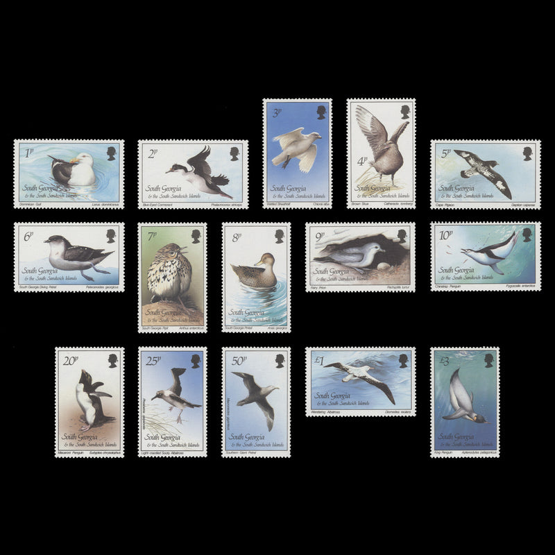 South Georgia 1987 (MNH) Birds Definitives