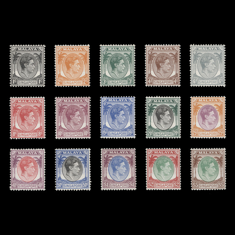 Singapore 1948 (MLH) Definitives