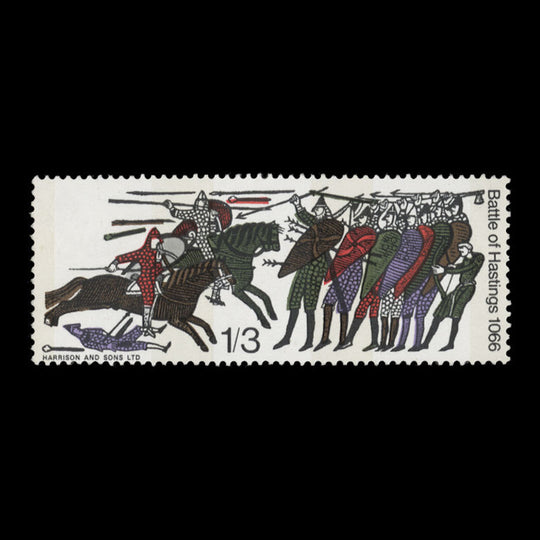 Great Britain 1966 (Variety) 1s3d Hastings phosphor single missing gold