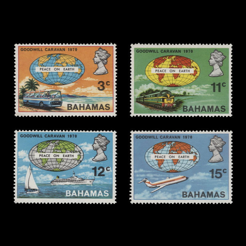 Bahamas 1970 (MNH) Goodwill Caravan set