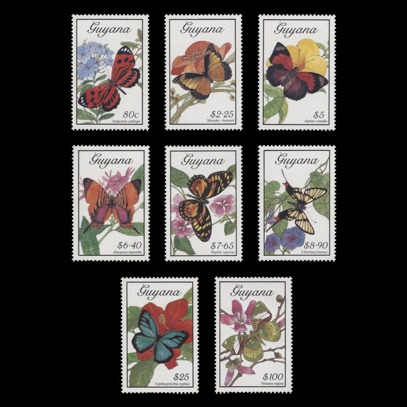 Guyana 1989 (MNH) Butterflies