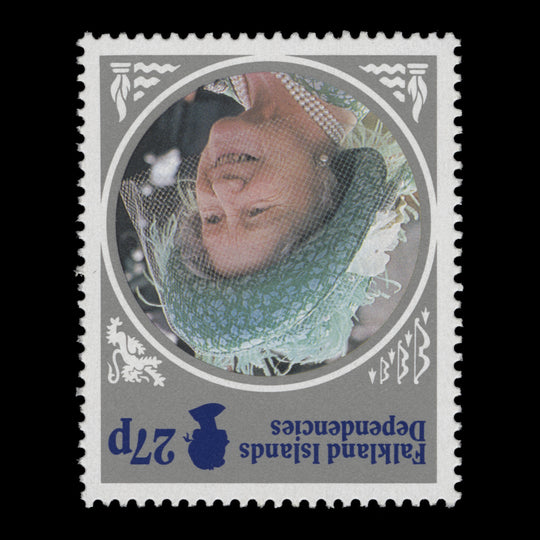 Falkland Islands Dependencies 1985 (Variety) 27p Life & Times of Queen Mother