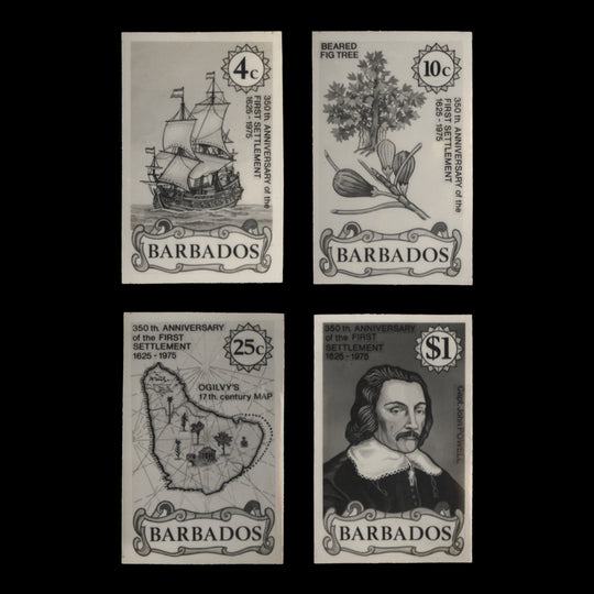 Barbados 1975 Settlement Anniversary photographic proofs