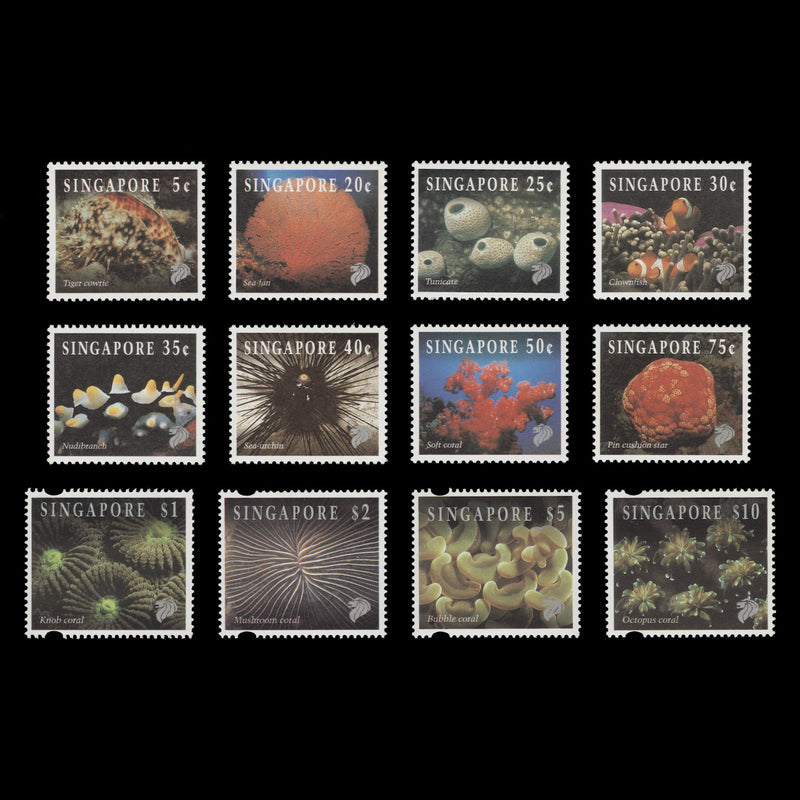Singapore 1994 (MNH) Reef Life Definitives