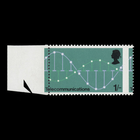 Great Britain 1969 (Variety) 1s Post Office Technology perf shift