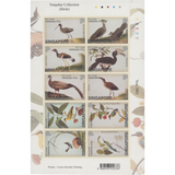 Singapore 2002 (MNH) Natural History Drawings sheetlets