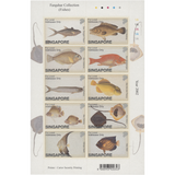 Singapore 2002 (MNH) Natural History Drawings sheetlets