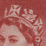 BPAEA 1957 (Variety) R5/5s Caernarvon Castle block with re-entry