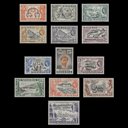 Nigeria 1953 (MNH) Definitives