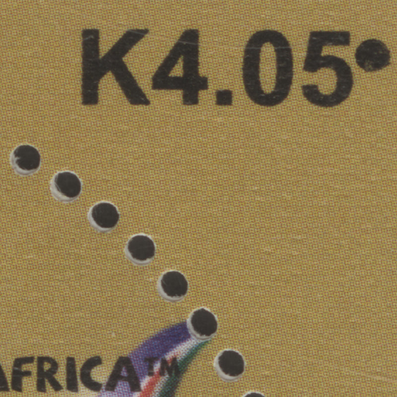 Zambia 2013 (MNH) K4.05/K4,050 World Cup 2010 provisional sheet