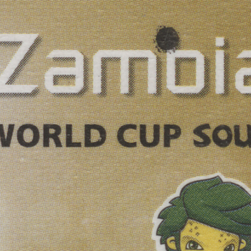 Zambia 2013 (MNH) K4.05/K4,050 World Cup 2010 provisional sheet
