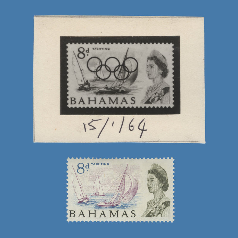 Bahamas 1965 Yachting/Olympic Games photographic proof